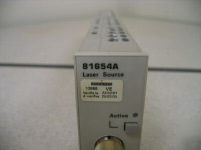 Hp / agilent 81654A 1310/1550NM fp laser source