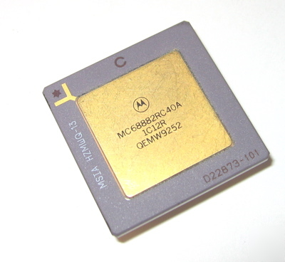 MC68837KBB motorola cpu extremely rare only 1 piece