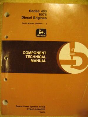 John deere 7700 7800 8100 8200 8300 8560 8570 eng tech