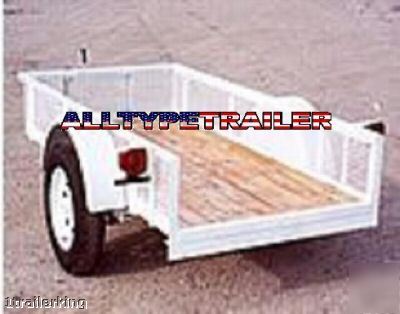 New 2008 utility cargo landscape motorcycle atv trailer