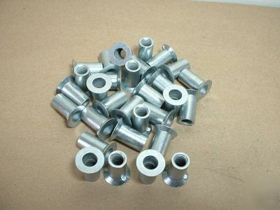 New (30) 3/8 -16 rivnuts / nutserts, open end S37K211