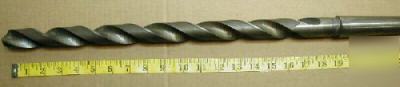 New long drill bit 33/64 morse taper 2 drills deep hole 