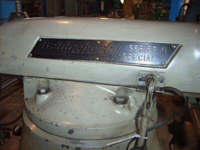 Bridgeport series ii special vertical milling machine