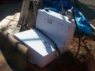 Diesel fuel tank 52 gal with pump