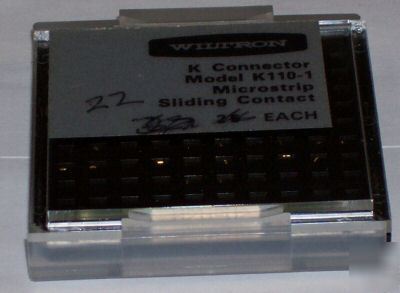 Lot wiltron/aristu K110-1 m-strip sliding contact N082B
