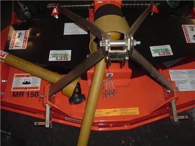 New muratori 5' finishing mower rear discharge 3 blades