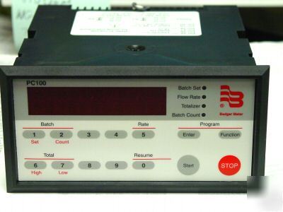 Badger industrial process controller for fluid flow