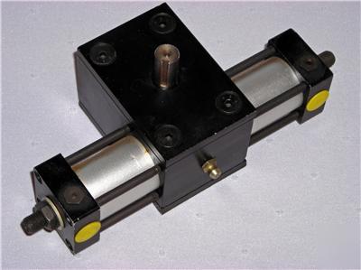 Heavy duty rotary air actuator 90 degree 1 1/8