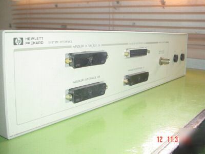 Hp system interface handler interface