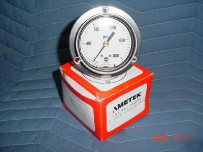 Ametek u.s. gauge P556 2000PSI 1/4 anpt lbm 153306
