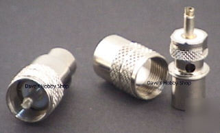 Coax connector pl-259 uhf male for rg-8 9913