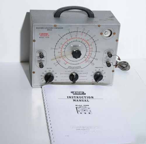 Eico model 950B r-c resistance capacitance bridge