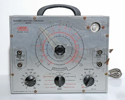 Eico model 950B r-c resistance capacitance bridge