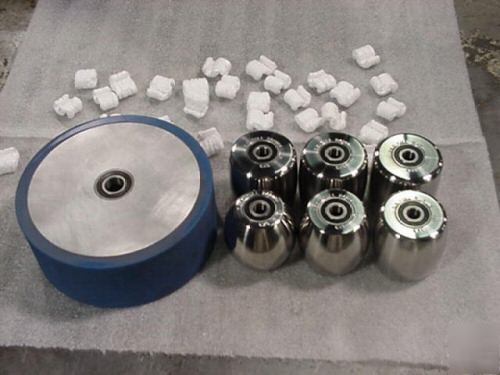 English wheel 3X3 forming anvil set 3X8 urethane upper 