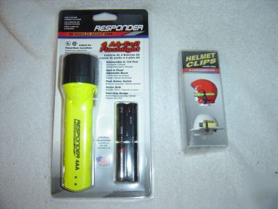 Flashlight firefighter helmet- safety-helmet mount