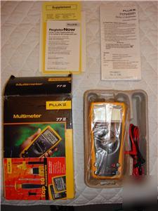 Fluke 70 series 3 iii analog / digital multimeter 77-3