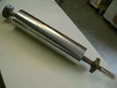 Heavy duty steel idler roll 24