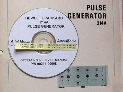 Hp 214A operating & service manual 