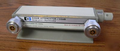Hp agilent 8495B APC7 70 db step attenuator dc-18 ghz
