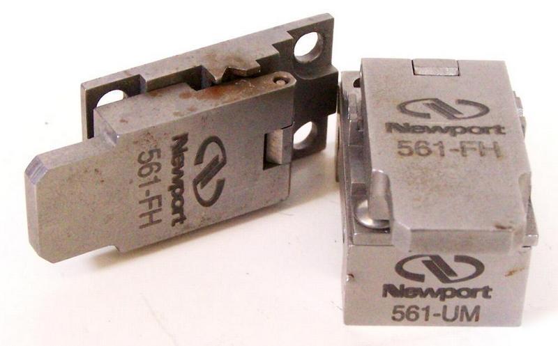 New 2 port 561-fh bare 125 fiber holder holders +561-um
