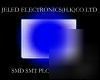New 500X smd smt plcc-2 blue leds 500MCD f/s