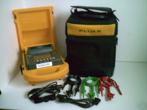 New fluke 1550B megohmmeter - 