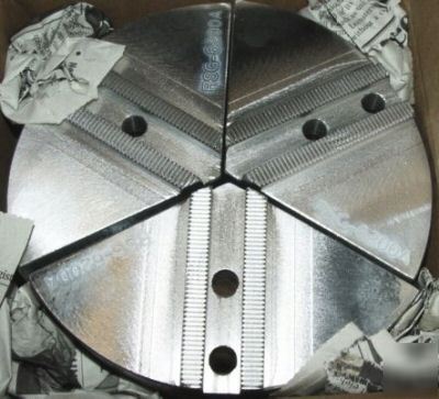 New power chuck jaws pie shape 3 jaw solid aluminum 