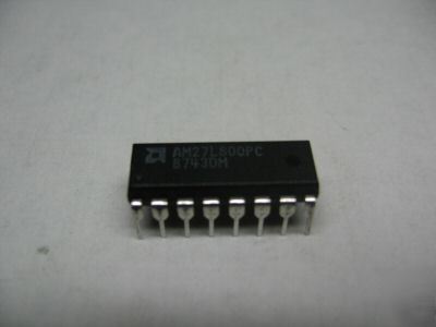 P/n AM27LS00PC ; dip-16 obselete item rare mfg:amd