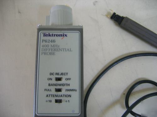 Tektronix P6246 probe, differential, dc - 400 mhz
