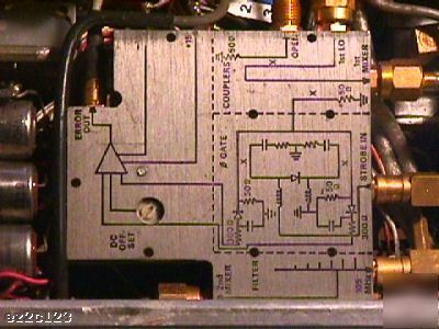 Tektronix spectrum analyzer 7L12 plugin module