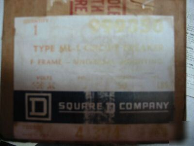 New square d 50A ml-1 circuit breaker #999350 