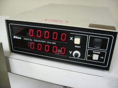Nikon measurescope 10 w/ nikon inspection microscope