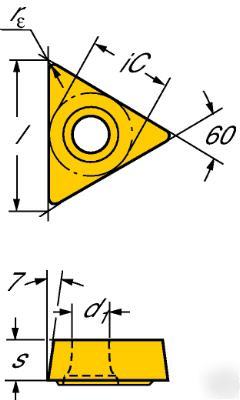 TCGX16T308-lh/ PTD101 carbide insert 29 lots of 10 pcs