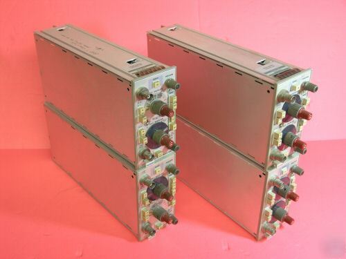 Tektronix 5A48 dual trace plug-in. 4 each.