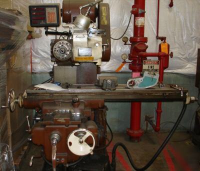 Van norman ram type milling machine w digital interface