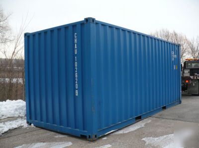 20' storage containers with security lock box