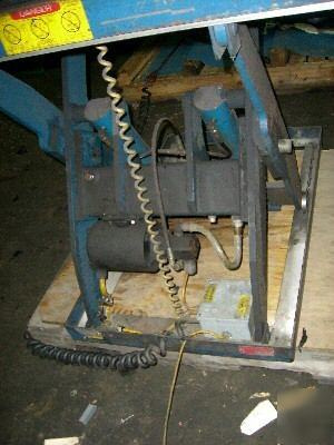 2000 lb. southworth hydraulic lift table, LS2-60(19803)