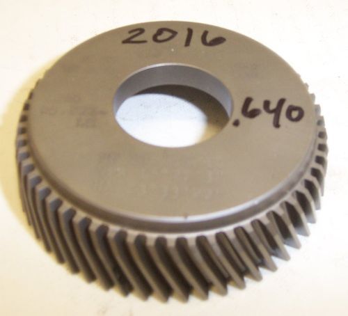 Fellows helical gear shaper cutter 56 teeth wd .125