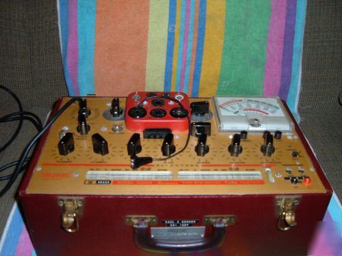 Hickok model 6000A vintage tube tester / one-owner