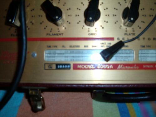 Hickok model 6000A vintage tube tester / one-owner