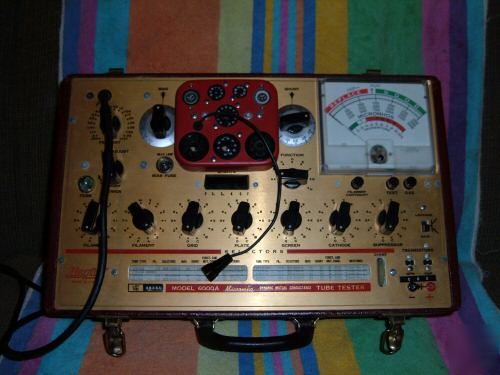 Hickok model 6000A vintage tube tester / one-owner
