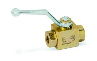 Hydraulic 2 way ball valves 3/8