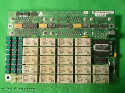 Lam research pcb 810-800031-002 rev. a