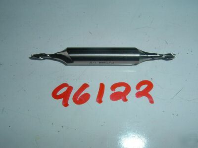 New 1/8 x 3/8 cobalt double end endmill 2 flute usa