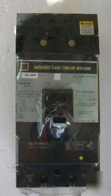 Square d KA36175 3POLE 125AMP 600V circuit breaker 