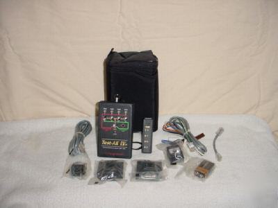 Test-all iv - 4 pair wire cable tester