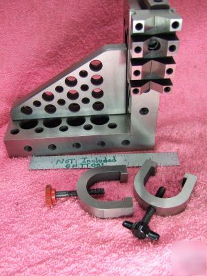 Toolmaker knee with adjustable vblock and 2 clamps wow 