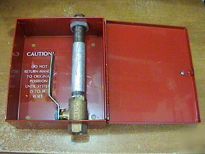 Viking fire protection emergency release valve cabinet