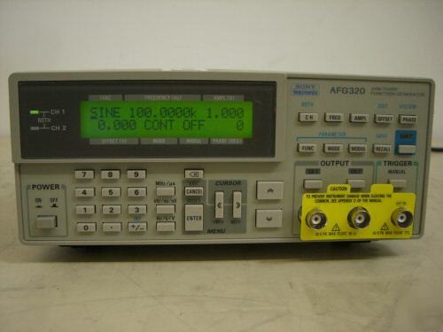 Tektronix AFG320 arbitrary function generator, 16 mhz