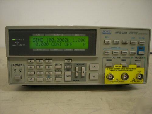 Tektronix AFG320 arbitrary function generator, 16 mhz